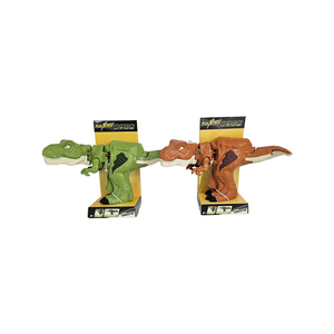 Juguete de Dinosaurio de Plástico con Fricción, Articulaciones Móviles, Luz, Sonido y Efecto de Humo, Venta Directa de Fábrica - Product Image 1