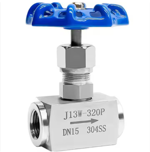 Ручной игольчатый клапан из нержавеющей стали - Product Image 4