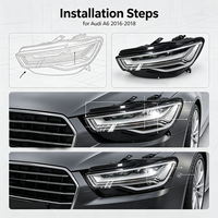 Feux avant de haute qualité, feux de voiture, ensemble de phares LED, phares LED pour Audi A6 2016-2018 OE 4G0941773H 4G0941774H