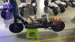 trottinette électrique 8000w 72V 10000w 15000w 50ah Autonomie à long terme monopattino elettrico dualtron velo <span class=keywords><strong>electrique</strong></span> pliant - Product Image 4