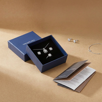 Vente chaude Personnalisé Portable Fiançailles Mini Femmes Cadeau Bague Collier Boucle D'oreille Boîte D'emballage Boîte À Bijoux