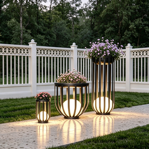 Éclairage extérieur <span class=keywords><strong>LED</strong></span> IP65 étanche pour jardin, villa, cour, terrasse, pot de fleurs, pelouse - Product Image 1