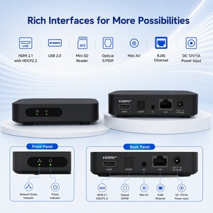 Android TV Box 4K OEM ODM, Certificado por Google y Netflix, para Operadores, Android 14, Amlogic S905Y4, Bluetooth 5.0, Reproductor Multimedia IPTV OTT - Product Image 2