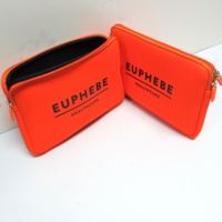 Housse pour ordinateur portable en néoprène couleur avec logo personnalisé 14 15 17 pouces pour tous les types de tapis Mac Book style fermeture éclair souple pour ordinateur portable