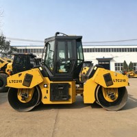 Быстрая доставка: Дорожный каток Lutong 10 тонн LTC210, двухвальцовый вибрационный каток, двухвальцовый компактор, запчасти для дорожных катков