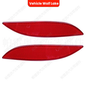 Réflecteurs de pare-chocs arrière pour véhicule Wolf Lake, pour Renault Megane 2008-2013, forme ménisque, 265650004R 265600004R - Product Image 3