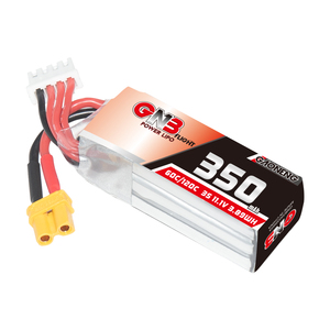 高能GNB 3S 350毫安时11.1V 60C XT30连接器遥控脂肪电池船航空模型DIY FPV - Product Image 1
