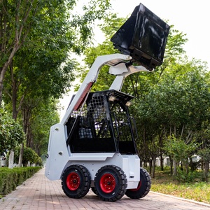 Minicargadora EPA China con orugas, cargadoras frontales al por mayor con cabina cerrada en venta, minicargadora tipo tractor, minibulldozer - Product Image 2