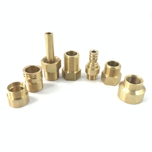 Pièces tournantes en laiton personnalisées Pièce <span class=keywords><strong>de</strong></span> buse en laiton allotype Appareils à <span class=keywords><strong>gaz</strong></span> personnalisés Service d'usinage <span class=keywords><strong>de</strong></span> raccords <span class=keywords><strong>de</strong></span> tuyaux - Product Image 5