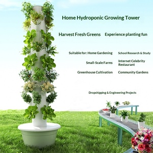Vertical Garden <strong>Planter</strong> Vertical Hydroponic Tower Smart <strong>Vegetable</strong> <strong>Planter</strong> Machine Growing Column Soilless Cultivation Equipment - Product Image 4