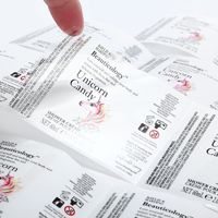 Etiqueta Adhesiva Redonda con Logotipo de Marca, Impresa Personalizada en Fábrica, Papel Artístico en Rollo con Relieve, Laminación Mate, Reciclable