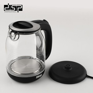 กาต้มน้ำไฟฟ้า DSP ขนาด 1.7 ลิตร แบบแก้ว ปิดอัตโนมัติ ป้องกันการต้มจนแห้ง กาต้มน้ำสำหรับใช้ในบ้าน - Product Image 4
