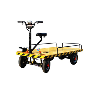 Chariot à plate-forme électrique robuste, plate-forme de chariot à roulettes - Product Image 3