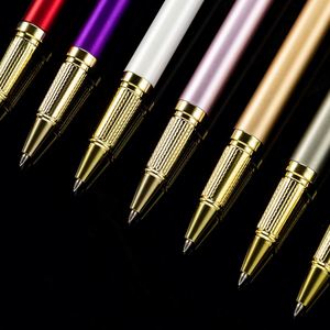 Wholesale Business Ballpoint Multi-<b>Color</b> Spray Painted Gel New Signature <b>Pen</b> With Engraved Custom Logo Advertising - Product Image 3