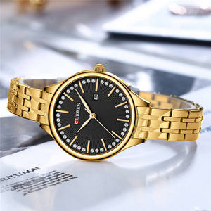 Montres à quartz pour femmes CURREN 9099, mode, étanches, bracelet en acier inoxydable, mouvement japonais, montres-bracelets avec date, montre pour femmes - Product Image 3