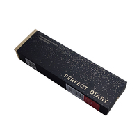 Boîte d'emballage en carton pour rouge à lèvres liquide, personnalisée avec impression et estampage à chaud, développée par STPP
