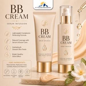Fluido Radiante para el Cuidado de la Piel con Infusión de Suero, Crema BB de Cobertura Perfecta, Crema con Infusión de Suero para Uniformar el Tono - Product Image 5