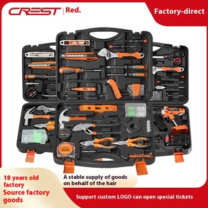 Juego de Herramientas Completo <span class=keywords><strong>Rhett</strong></span> Home Hardware, Kit de Mantenimiento Manual para el Hogar, Incluye Kit de Reparación de Acero al Carbono en Caja - Product Image 5