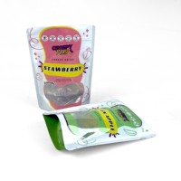 Herbruikbare, vochtbestendige, staande PE-verpakking voor kauwgom, dierenvoer, gelei, gedroogd fruit, snacks en snoep