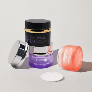 Vente en gros <span class=keywords><strong>de</strong></span> pots cosmétiques en verre <span class=keywords><strong>de</strong></span> 50 g, ronds, finition mate, contenants vides pour crème pour le visage, crème <span class=keywords><strong>de</strong></span> nuit, essence à <span class=keywords><strong>l</strong></span>'<span class=keywords><strong>urée</strong></span> avec couvercles personnalisés - Product Image 2
