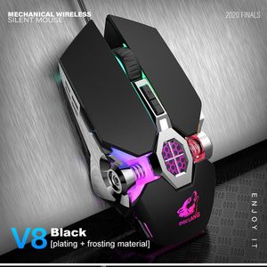 Gratis Wolf V8 Bedrade Muis 3000Dpi Kantoor Spel Computer Macro Programmering Lichtgevende Gaming Muis - Product Image 4