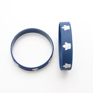 Bracelets <span class=keywords><strong>en</strong></span> Silicone, bracelet de poignet, fournisseur, personnalisé, bon marché, caoutchouc artificiel imprimé avec Logo personnalisé, sport - Product Image 4