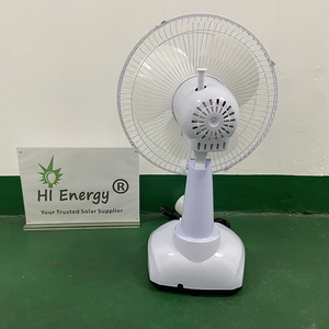 พัดลมพลังงานแสงอาทิตย์ HiEnergy ขนาด 12 นิ้ว แบบพกพา รุ่น HE-SPF-T98 พร้อมแผงโซลาร์เซลล์ในตัว - Product Image 4