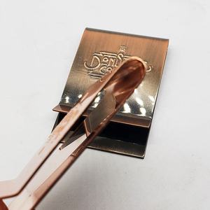 कारखाने की बिक्री सस्ती गुणवत्ता धातु अनुकूलित प्राचीन फिनिश मनी क्लिप - Product Image 4