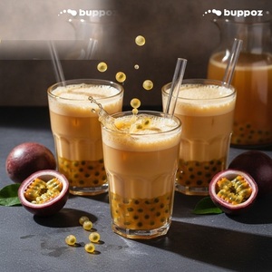 Perles de tapioca éclatantes saveur fruit de la passion 2,1 kg – Halal HACCP pour les salons de thé et les magasins de bubble tea – OEM - Product Image 5