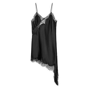 Robe d'été asymétrique sans manches en dentelle sexy pour femme, dos nu, coupe ajustée, mini-robe de soirée pour femme, vente en gros - Product Image 4