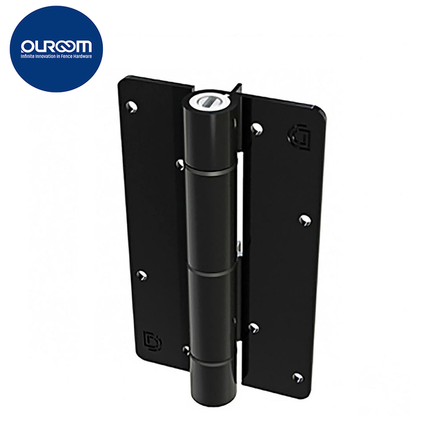 SANKINS Modern Outdoor Garden Adjustable Aluminium Gate Door Hinges Self-Closing with Soft Close Feature
