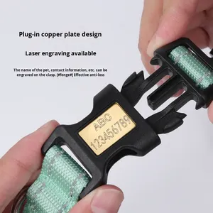 Veste en nylon solide pratique et durable pour animaux de compagnie de promotion populaire avec des caractéristiques <span class=keywords><strong>anti</strong></span>-suffocation et de perte adaptées aux chiens et aux chats - Product Image 4