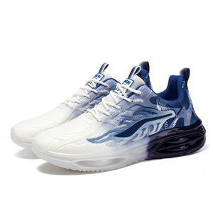 Chaussures de course antidérapantes et respirantes pour hommes, doublure confortable pour la marche, tendance de la mode - Product Image 2