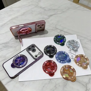 Magnetic Phone Holder Cd Pattern Creative <b>Desktop</b> <b>Stand</b> For Mobile Phone With Cartoon Design In Multiple Colors - Product Image 2