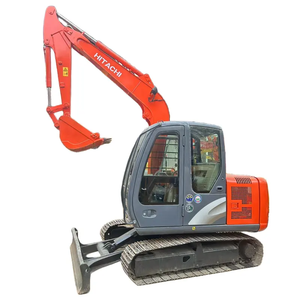 Excavadora de orugas Hitachi ZX60 usada de nivel superior con componentes de núcleo originales que incluyen bomba de motor - Product Image 1