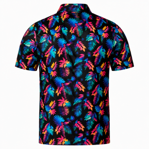 Fabricante de Polos Sublimados con Corte y Costura, Venta al por Mayor de Polos de Golf de Alto Rendimiento con Elasticidad en 4 Direcciones - Product Image 5