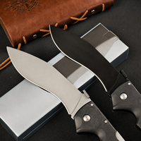 Couteau pliant Rajah II de haute qualité en acier AUS10, manche GFN, verrouillage Tri-Ad, couteau de poche pour le camping, la survie, la chasse, outil EDC