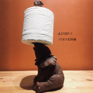 โคมไฟ LED รูปสัตว์ทำจากเรซินสำหรับตกแต่งโคมไฟรูปช้างยามค่ำคืนโคมไฟกระดาษทิชชู - Product Image 3