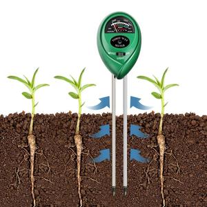 Gelsonlab HSGT-057 del medidor <span class=keywords><strong>de</strong></span> pH 3-en-1 Tester suelo Kits con la humedad la luz y el PH prueba para jardín granja césped - Product Image 3
