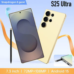S25 Ultra 5G, Smartphones d'origine, double SIM, 16 + 1TB, stockage, 5G, téléphone <span class=keywords><strong>de</strong></span> jeu, étui <span class=keywords><strong>de</strong></span> version mondiale déverrouillé, neuf, 2025 - Product Image 4