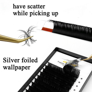 ขนตาปลอม Abonnie Premium รุ่น 0.07 D ขนาด 12 มม. แบบเส้นต่อเส้น เพื่อความเป็นธรรมชาติ - Product Image 2