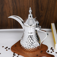 Théière Bouilloire Dallah de Luxe Isolante pour le Moyen-Orient, Cafetière Arabe Isotherme pour le Ramadan, Vente en Gros