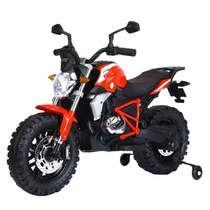 Motocicletta per bambini di migliore qualità produttore cinese consegna veloce motocicletta giocattolo elettrica a batteria da 12v per bambini di 6-8 anni