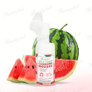 Beauty Host Fruit Amino Acid Mousse Face Wash Pore Massage Brush Gentle Foam Face Wash Brightening Hydrating Soothing for Family - Product Image 6
