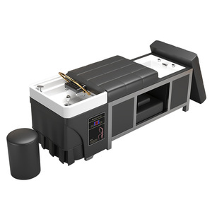Table de massage multifonctionnelle électrique pour spa des pieds et lavage des cheveux, avec hydro-circulation, thérapie vapeur et structure en acier inoxydable - Product Image 5