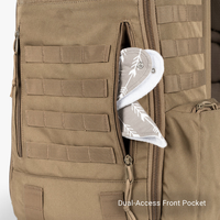 Perfekte Vatertasche Wickelrucksack für Männer Papa-Tasche mit Wickelunterlage und Kinderwagen-Organizer
