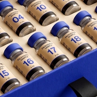 Boîte rigide blanche personnalisée pour éponge de peptides, impression offset quatre couleurs