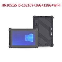 Tablet PC Robusta con Windows de 10.1 Pulgadas, CPU I5, 16G+128G, Pantalla FHD, Wifi6, Cámaras Duales, RJ45/RS232 Opcional, NFC, Escáner de Código de Barras 2D, VESA