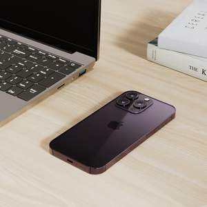 Teléfono Inteligente Deep Purple Desbloqueado para <span class=keywords><strong>iPhone</strong></span> <span class=keywords><strong>14</strong></span> Pro, 128 GB, 8 GB de RAM, Buen Estado, con Funciones 5G GSM CDMA LTE, Sistema Operativo iOS - Product Image 2