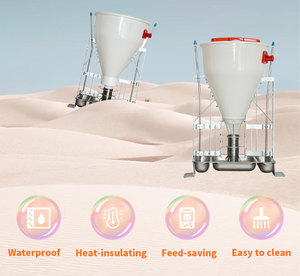 Hengyin Nuevo Comedero Automático para Granjas de Cerdos, Material de Acero y PE, Uso en Seco/Húmedo, Sin Residuos de Alimento - Product Image 3